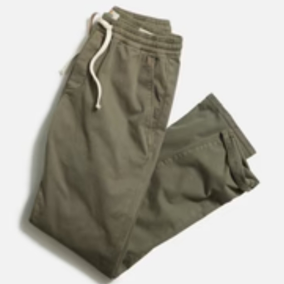 Marine Layer Men's Saturday Slim Fit Pants Green Medium Organic Cotton Joggers - Picture 1 of 8